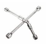 Llave de Llanta Cruzada Plegable de 14 "