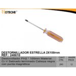 Destornillador Estrella 2x100mm