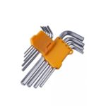 Juego De Llaves Hexagonales Cortas De 9 Piezas