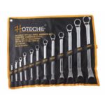 Doble Conjunto De Llave De Anillo De Desplazamiento 12pcs