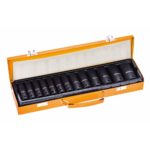 Dr. Juego De Llaves De Dados De Impacto Profundo, 13pcs Tamaño Métrico 1/2"
