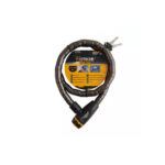 Candado Con Cable Espiral (18x1000mm - Cover Pvc)