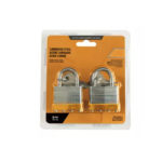 Juego De Candado Laminado 40mm / 2pcs